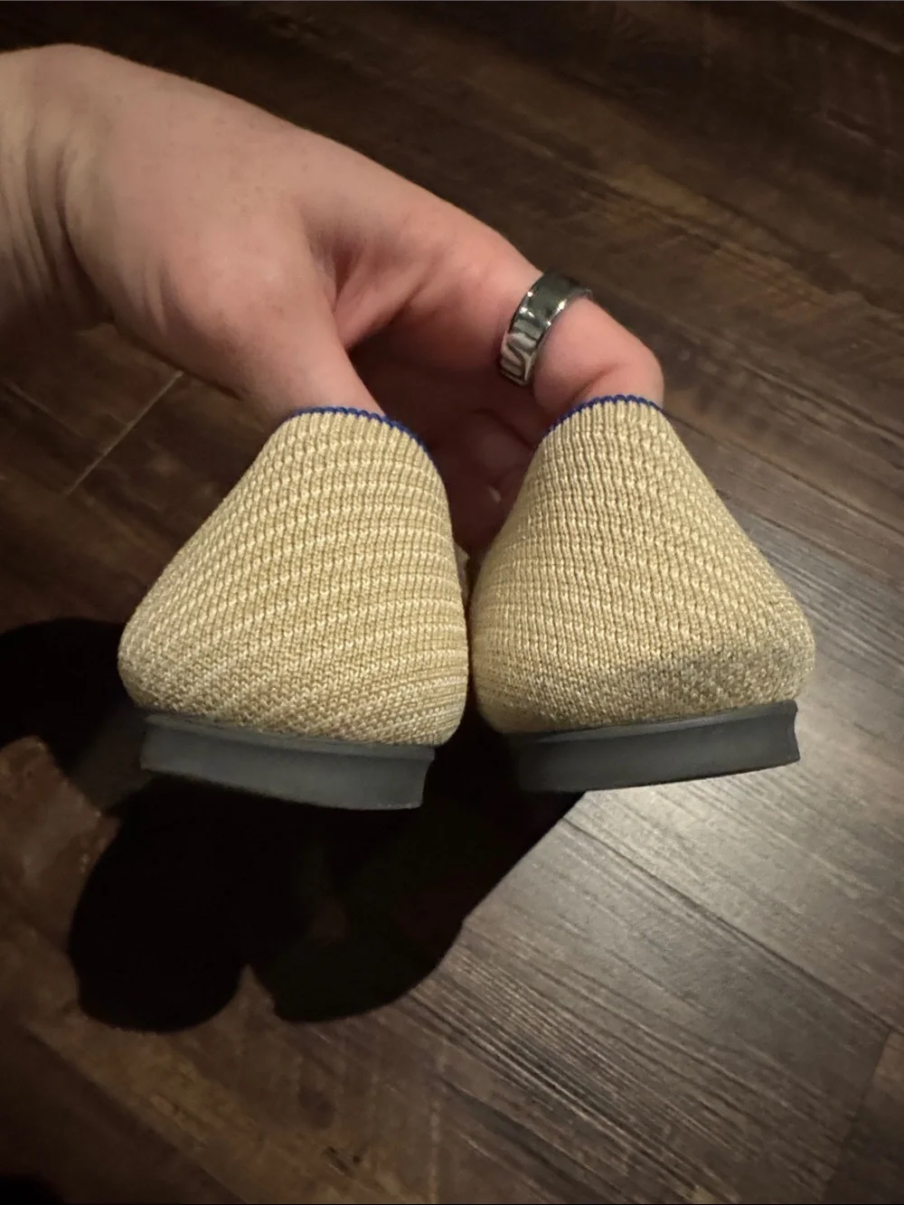 Rothy's Size 8 Beige Almond Loafer